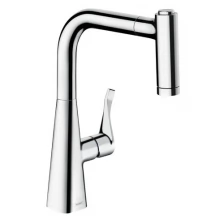 Смеситель для кухни, хром, Hansgrohe Logis 14834000